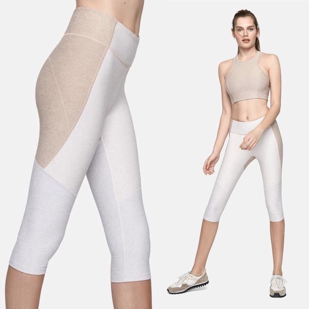 NEW Outdoor Voices Tri-Tone Kneecap Leggings